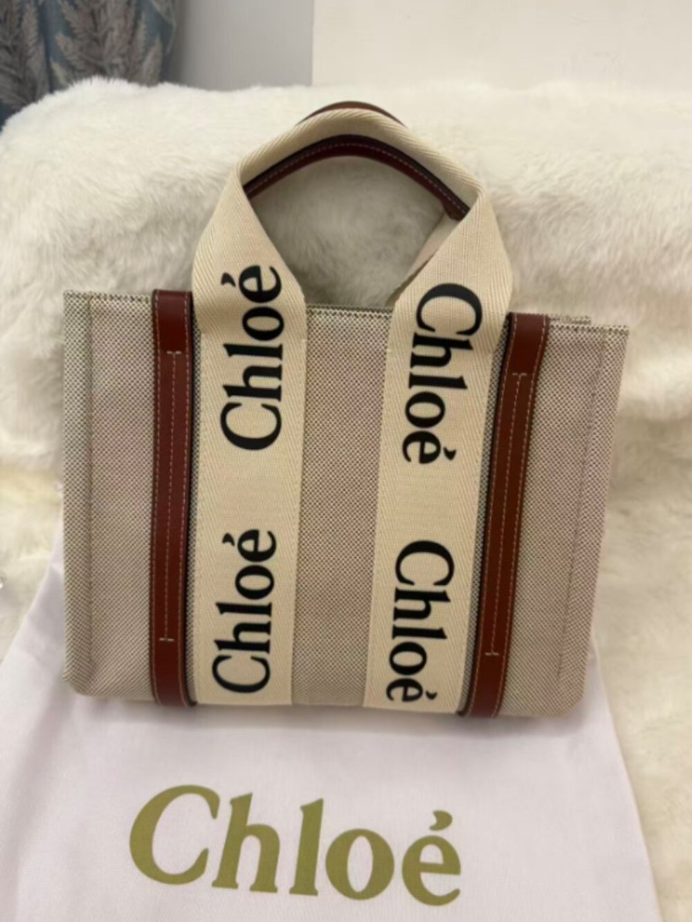 Chloé Small Woody Tote Bag